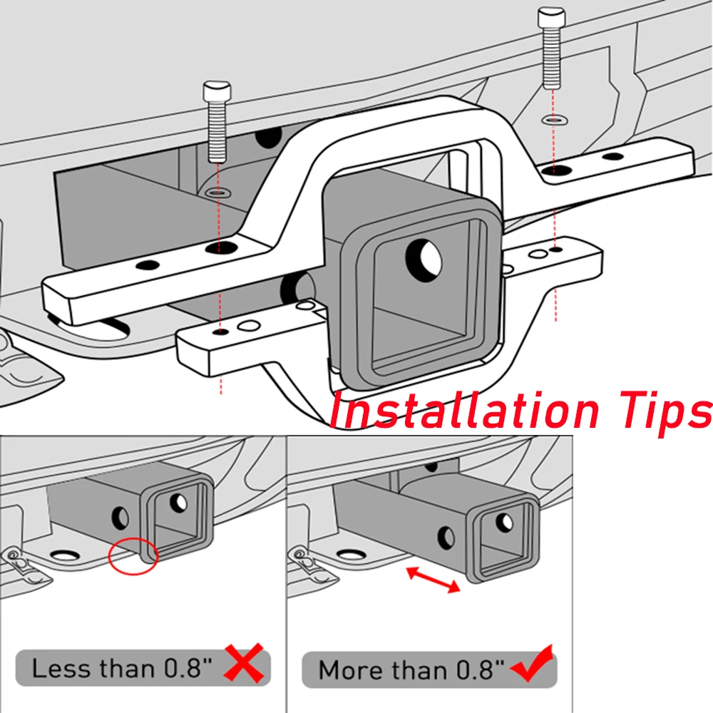 2 قطعة 60 واط 4in مصباح ليد بار مع مقطورة وصلة سحب جبل بين قوسين احتياطية عكس أضواء الخلفية البحث الإضاءة لشاحنة بيك اب فان