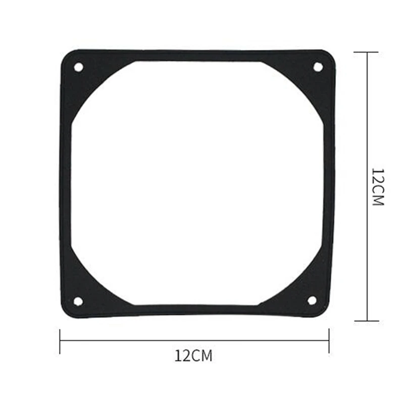10Pcs Anti-Vibration Silicon Fan Gasket Noise Reducing Gasket Pad For PC Computer Case Fan