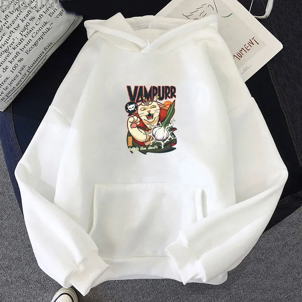 The Return of Vampurr Hoodies Spring/Autumn Women Men Sweatshirts Anime Cartoon Blouse Kawaii/Cute Clothing Unisex High Street