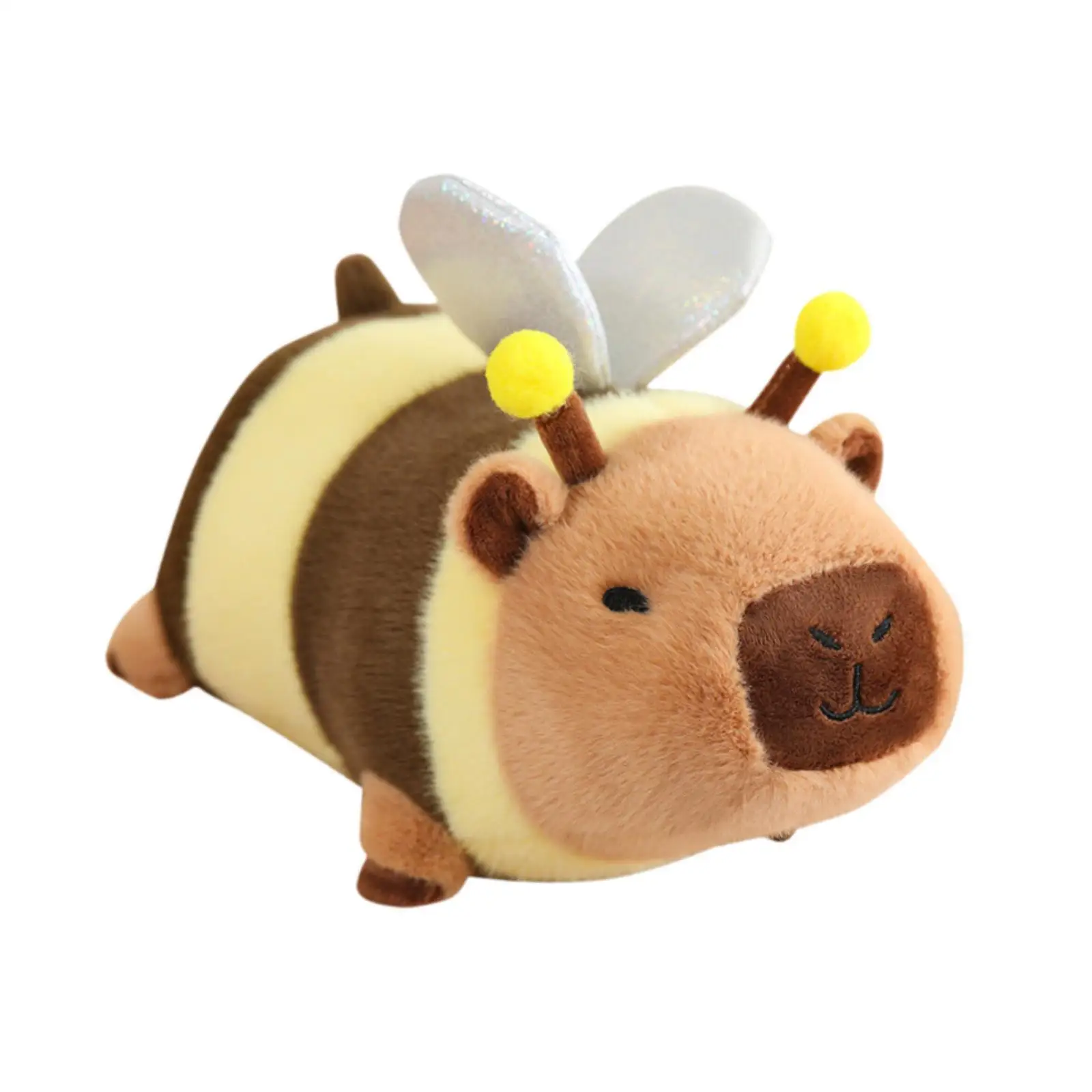 Capybara Plush Toy para Decoração do Quarto, Photo Props, Collectible, Macio, Recheado