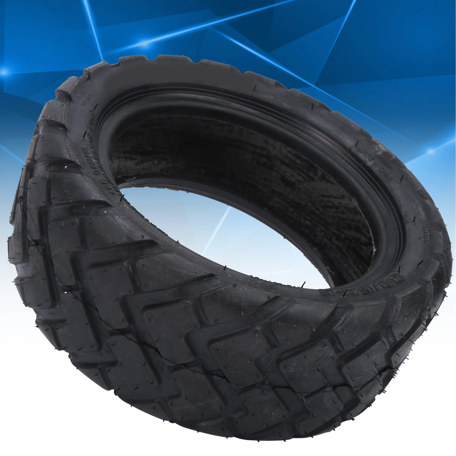 80/60‑6 Vacuum Tubeless Rubber Tire Tyre for Electric Scooter Karts ATV Replacement Electric Scooter Replacement Tires