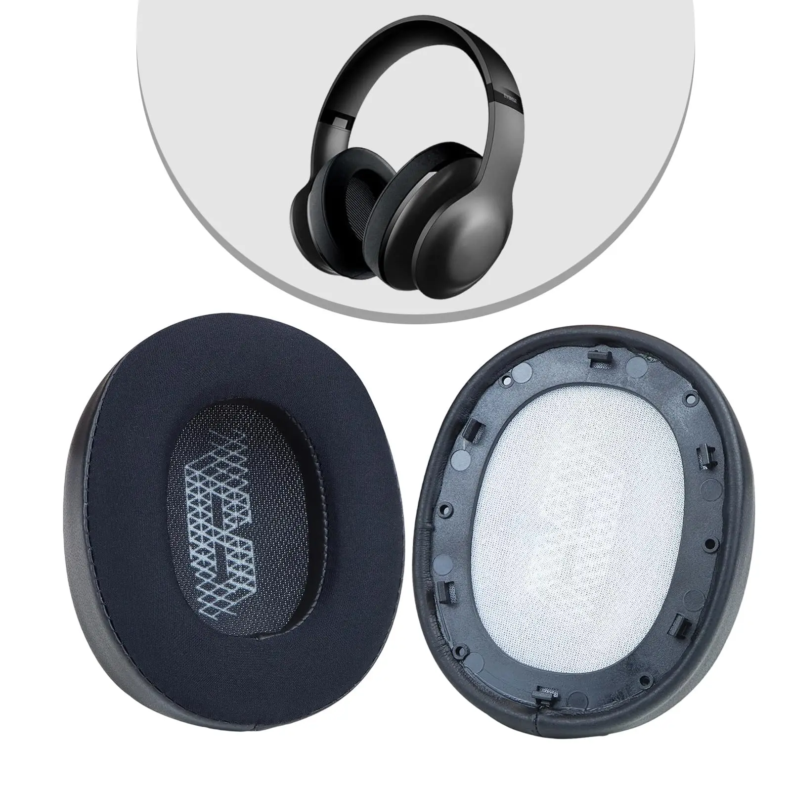 Everest 750 Cooling Gel Ear Pads, Replacement Ear Cushions for JBL Everest Elite 750 750NC Over-Ear Wireless Bluetooth Headset