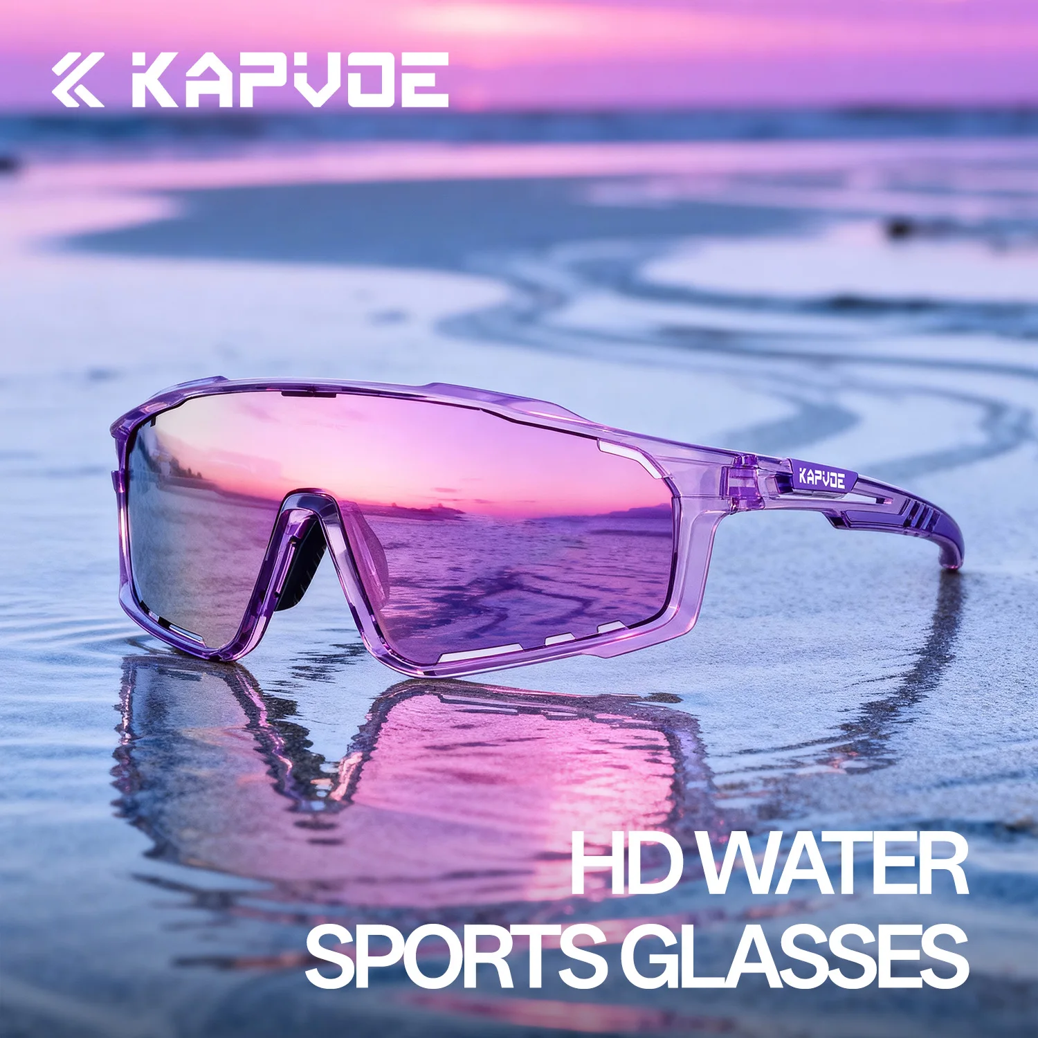 Kapvoe Neue Sport-Fahrradbrille Outdoor Photochrome Carbonfaser-Sonnenbrille für Männer und Frauen Wanderbrille Outdoor UV400 Wassersportbrille Fahrrad MTB-Brille