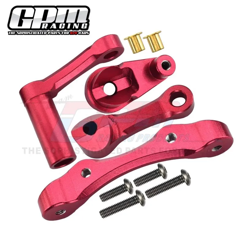 Set sterzo in alluminio CNC GPM per LOSI 1/10 BAJA REY / ROCK REY