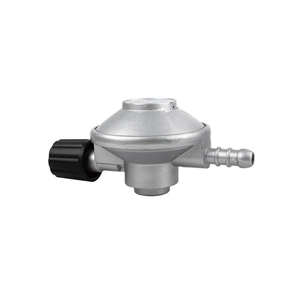Low  Gas Regulator Adjustable Control Valve Barb Hose Connection 7/16 Inch Propane Tank Connection Kit for BBQ Grill view 6