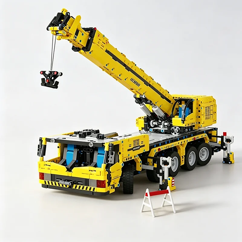 

Remote Control Crane Forklift Building Blocks RC Engineering Vehicle Model Bricks Creative Educational DIY Toy Holiday Boys Gift