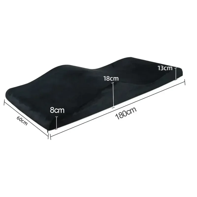 Wholesale Curved Lashbed Topper Memory Foam Mattress Eyelash Beauty Salon Lash Bed