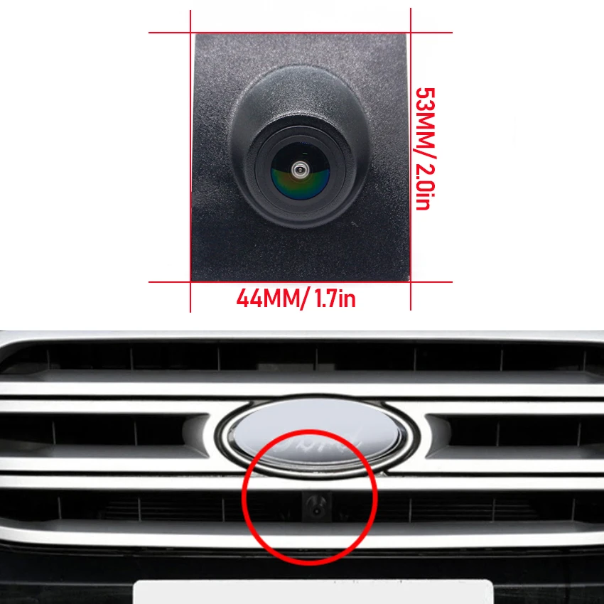 Car Logo Fitted AHD Camera For Mercedes Benz Vito Viano W205 W211 W212 W213 W164 W176 A B C E G GL SLK Class Front View Camera