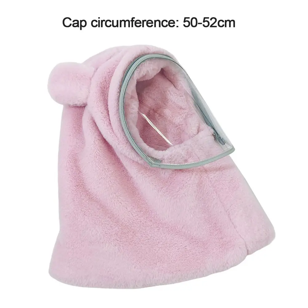 Winter Warm Hat Children\'s Windproof And Cold Proof Hat Kids Heat Preservation Ear Protection Bib Cotton Hat Kids Accessories