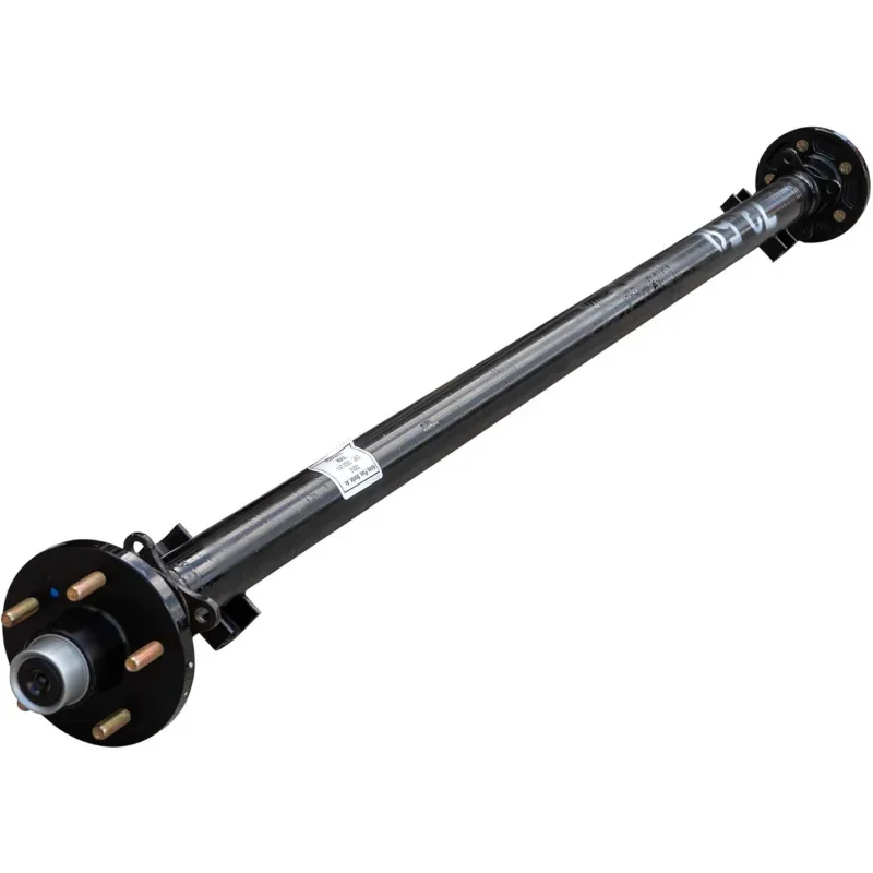 3.5k TK Trailer Axle - 3500 lb Idler 5 Lug - Dexter Compatible, 95/80 Hubface/Spring Center - (6'10) Frame Width / 5x4.5 Bolt Pa