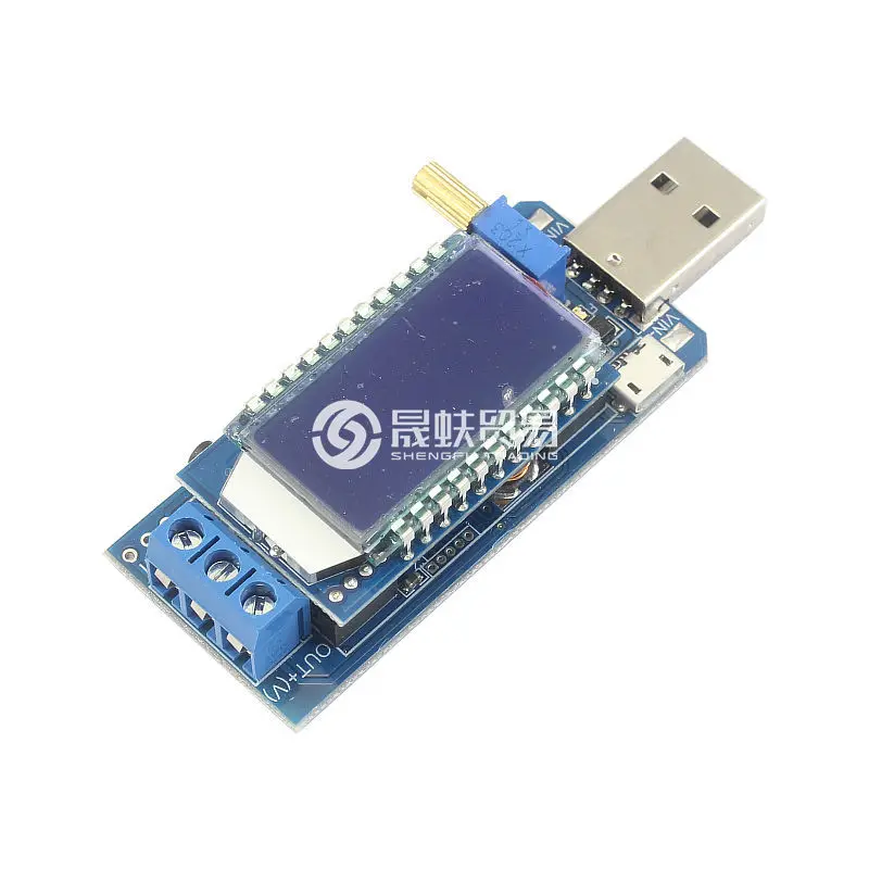 Liquid Crystal DisplayUSBStep-down Power Supply Voltage Regulator Module5VTurn3.3V 9V 12V 24VDesktop Power Module