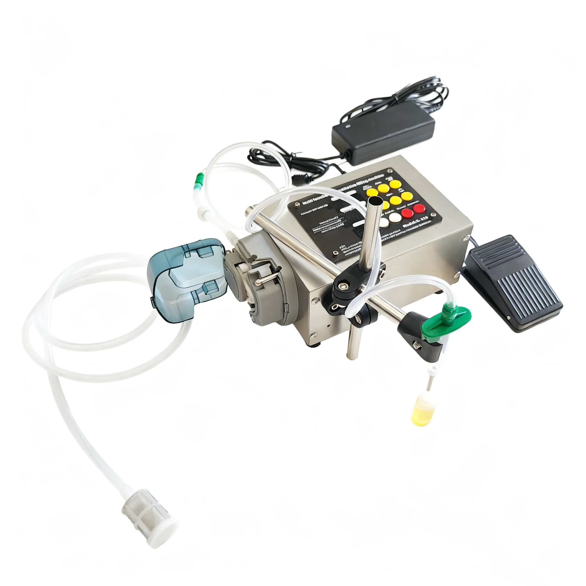 

Perfume Filling Machine Peristaltic Pump Essential Oil Filler 700ml/min Paste Filler Automatic Gel Sauce Polish