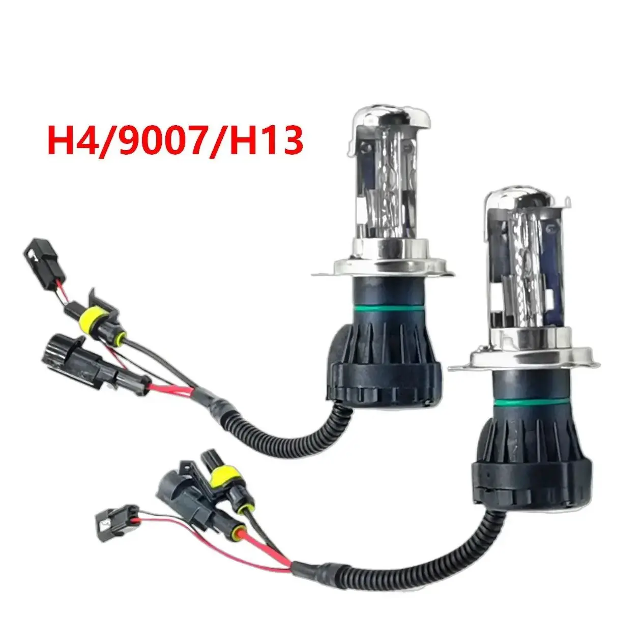 

Premium AC 35W~55W H4 9003 HB2 Bixenon Globes 4200Lumen 12V AC Premium High Low Dual Xenon Bulbs 12V Cars HID Headlights