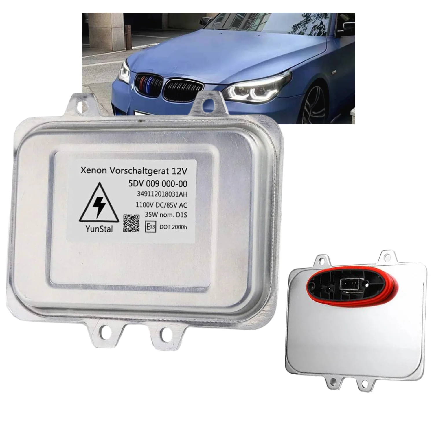 

E60 E66 E61 OEM 63126937223 Xenon Headlight Ballast Control Unit Module 5DV 009000-00 for BMW 5 7 Series 2008 2009 2010