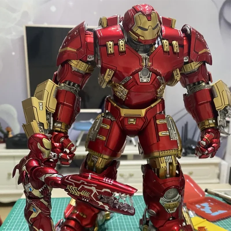 

Comicave Marvel The Avengers Iron Man Mk44 Hulkbuster Collection Anime Action Figures Alloy Model Toy For Boy Gift In Stock