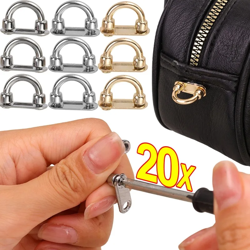 

1-20 шт. мостовая пряжка для сумок, аппаратные аксессуары, арочная мостовая застежка для багажных сумок, ручная работа, принадлежности для изготовления кошельков своими руками