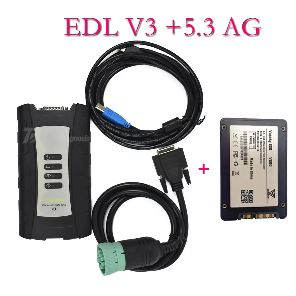 Diagnostic tool V5.3 AG CF Electronic Data Link EDL V3 for Advisor agricultural Tractor construction equipment diagnosis