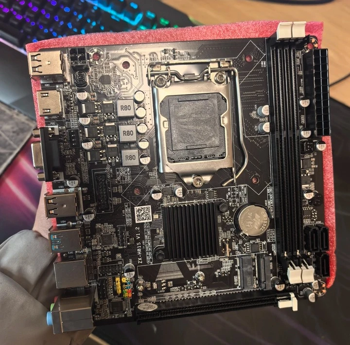 ITX B85 H81 B75 H61 H310 H510 Mini Motherboard for Desktop Computer PC Mainboard Support LGA 1155 1150 1200 CPU with M2 Slot