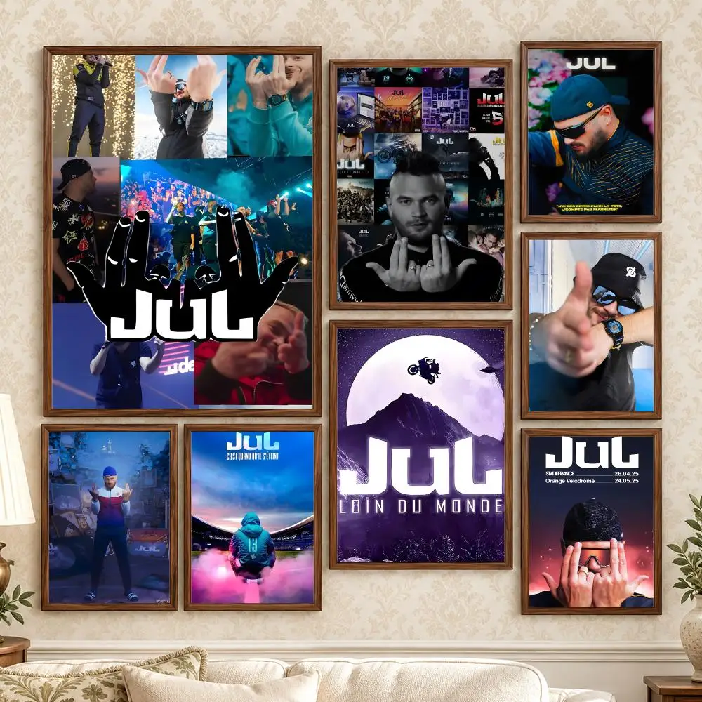 Urban Rhythmic Artist J-Jul K-Julien Mari Poster Wall Art For Bedroom Living Room Home Decor Holiday Birthday Gift