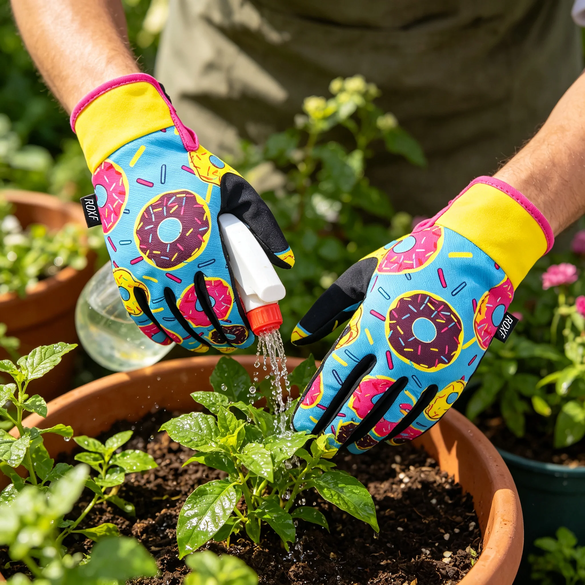 Garden Labor Work Gloves for Adults, Great for Planting Weeding Raking Farm Work Yard Trimming Abrasion‑Resistant Hand Guard