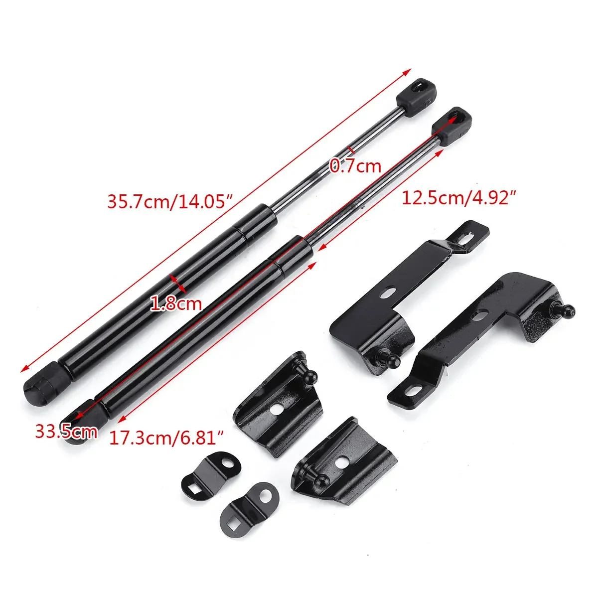 For Nissan NAVARA Frontier D40 2005-2014 Car Front Bonnet Hood Gas Spring Strut Bars Support Lift Holder Car Accessories