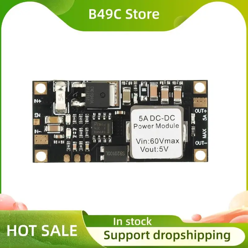

B49C DC-DC Voltage Stabilizing Step-Down Module Mini-Low-Profile Buck Converter Power Supply