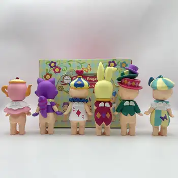 Minifigurky Sonny Angel Sonny Angel v říši divů Alice, slepá krabička, králíčí ozdoby, panenky, fanoušky, překvapení, narozeninové dárky 10 nejlepší prodej přívěsek na klíče s andělským synkem - №6