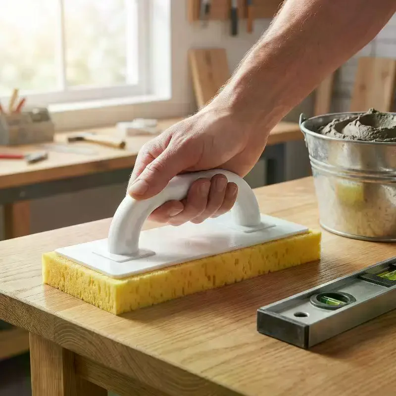 1Pcs Plastering Sponge Trowel Builders Masons Tile Caulking Bricklayer Tool Concrete Stucco Finish No Absorb Durable