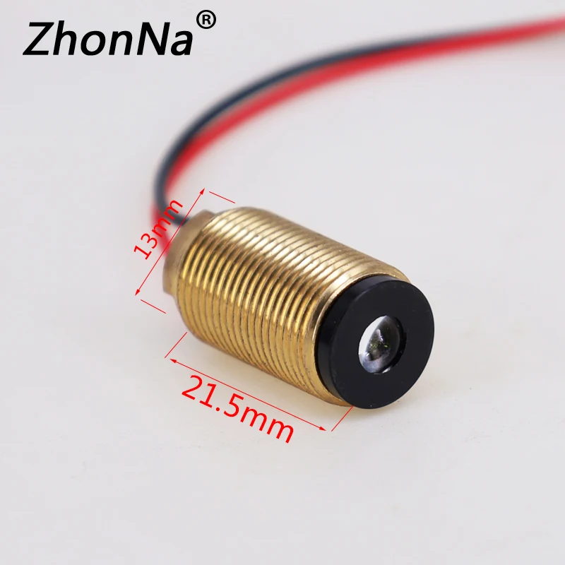 2.3W High-power White Laser Module Can be Used for Car Light Searchlight Beam Light Mini Copper Parts Brightness 550 Lumens