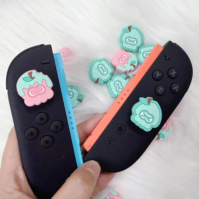 Picture 3: 4pcs Cartoon Anime Silicone Thumb Stick Grip Cap Cover For Nintendo Switch 2 Gaming Caps NS2 Joycon Controller Thumbstick Caps