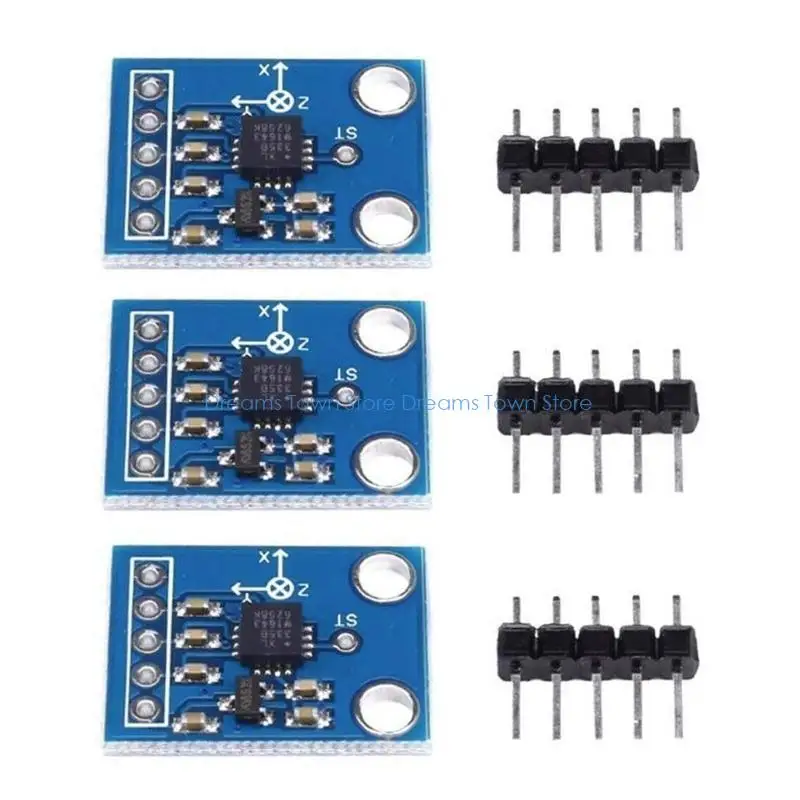 HX6A 3PCS ADXL335 Módulo sensores Dispositivos semiconductor