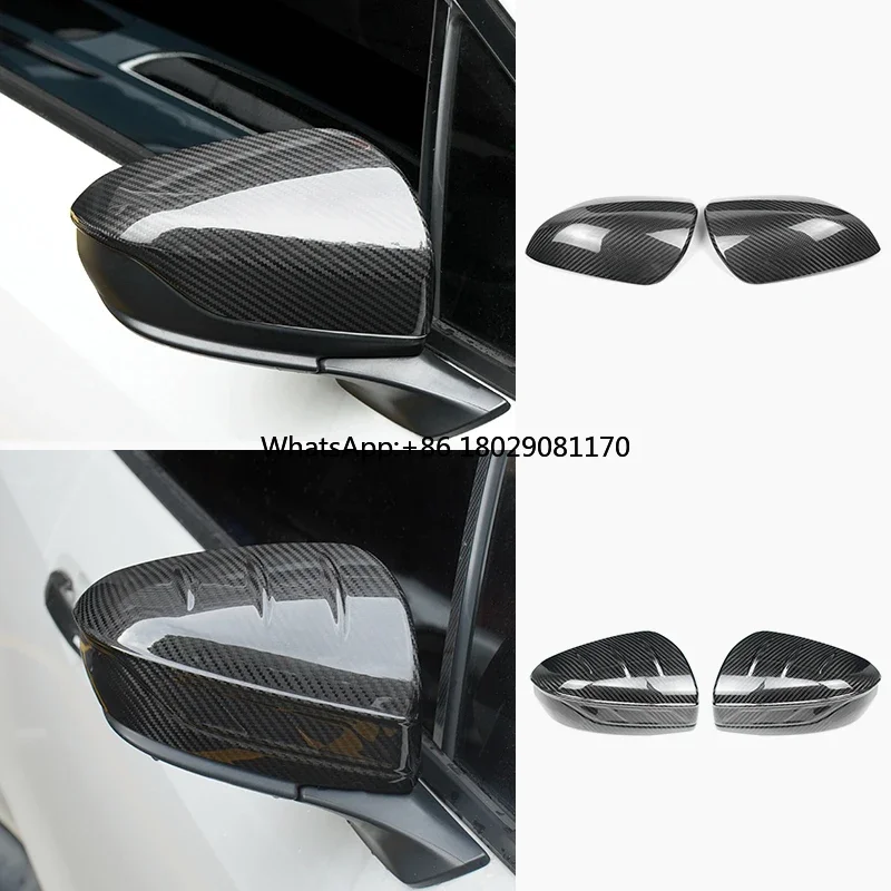 Fibra di carbonio Accsori servizio personalizzato specchietto retrovisore copertura protettiva Shell Car Interior Trim per Subaru WRX 2022 +