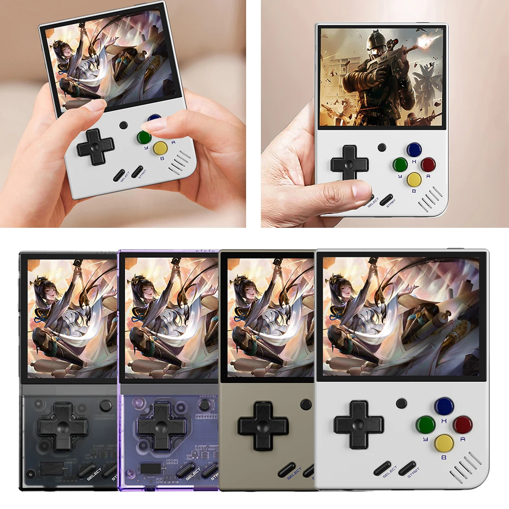 

Mini Plus Portable Retro Handheld Game Console WiFi Support 3.5Inch IPS Screen Classic Video Game Console 3000mAh Childrens Gift