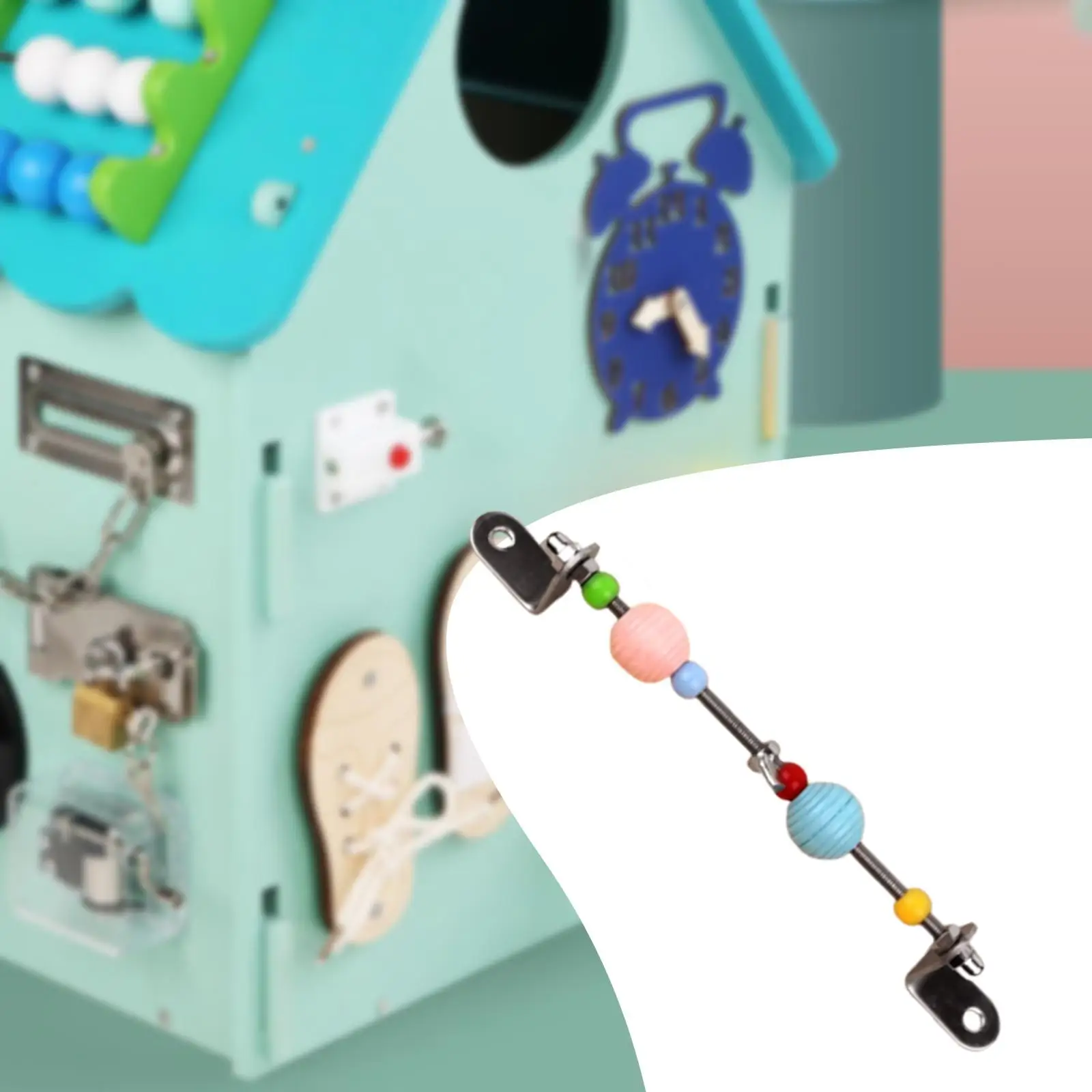 Placa ocupada peças diy aprendizagem sensorial placas ocupadas acessórios para crianças presentes