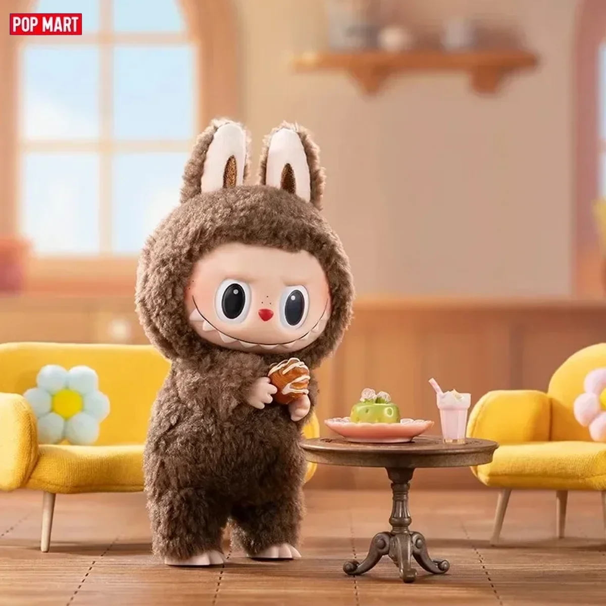 POP MART Official LABUB 1.0: صندوق Sweet Macaron Blind، لجميع الأعمار، تصميم باستيل، أصلي 100%، شحن سريع!