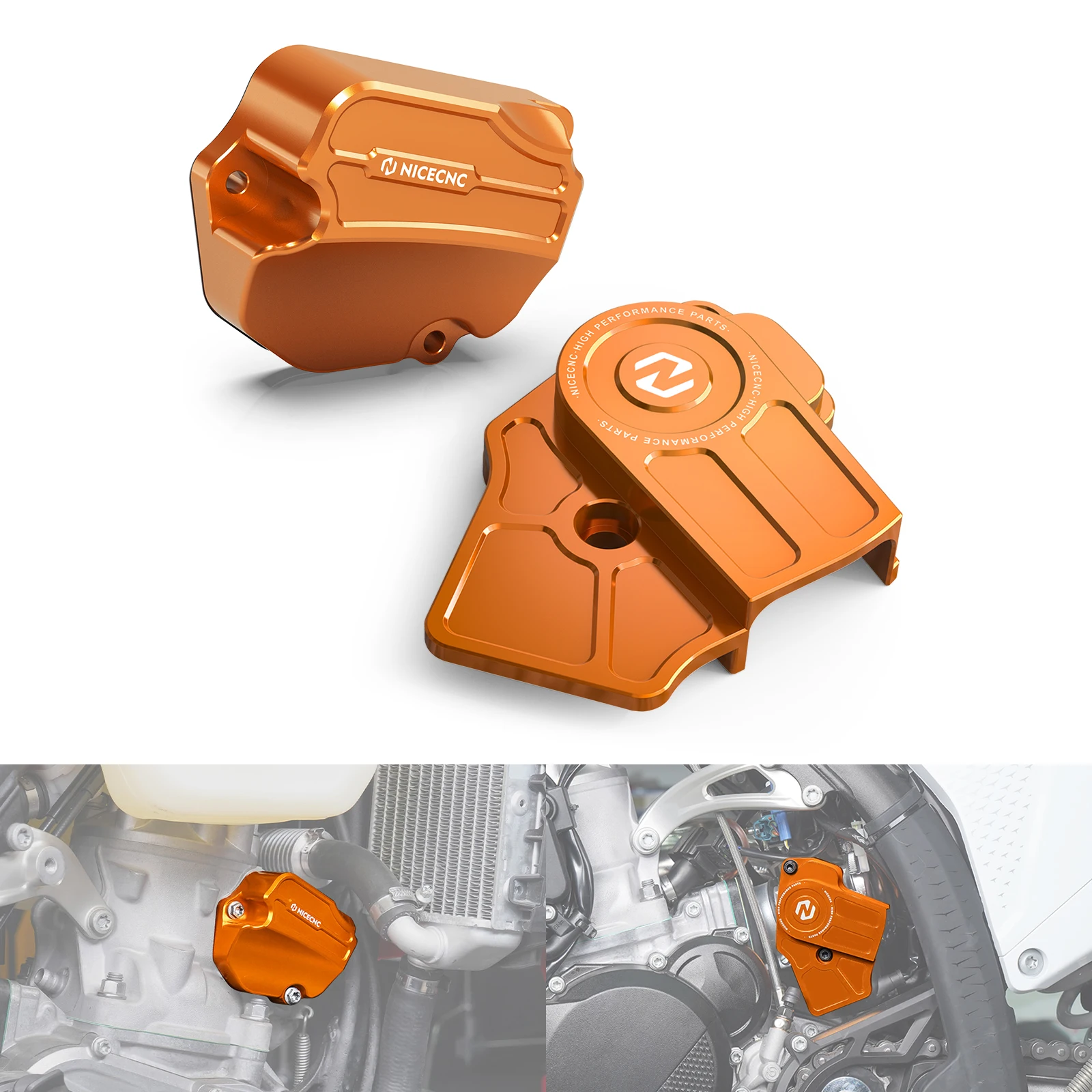 2024-2025 ل KTM TBI EXC 300 EXC 250 ل Husqvarna TE 300 TE 250 ل GasGas EC 300 250 غطاء صمام الطاقة وواقي جسم الخانق #4