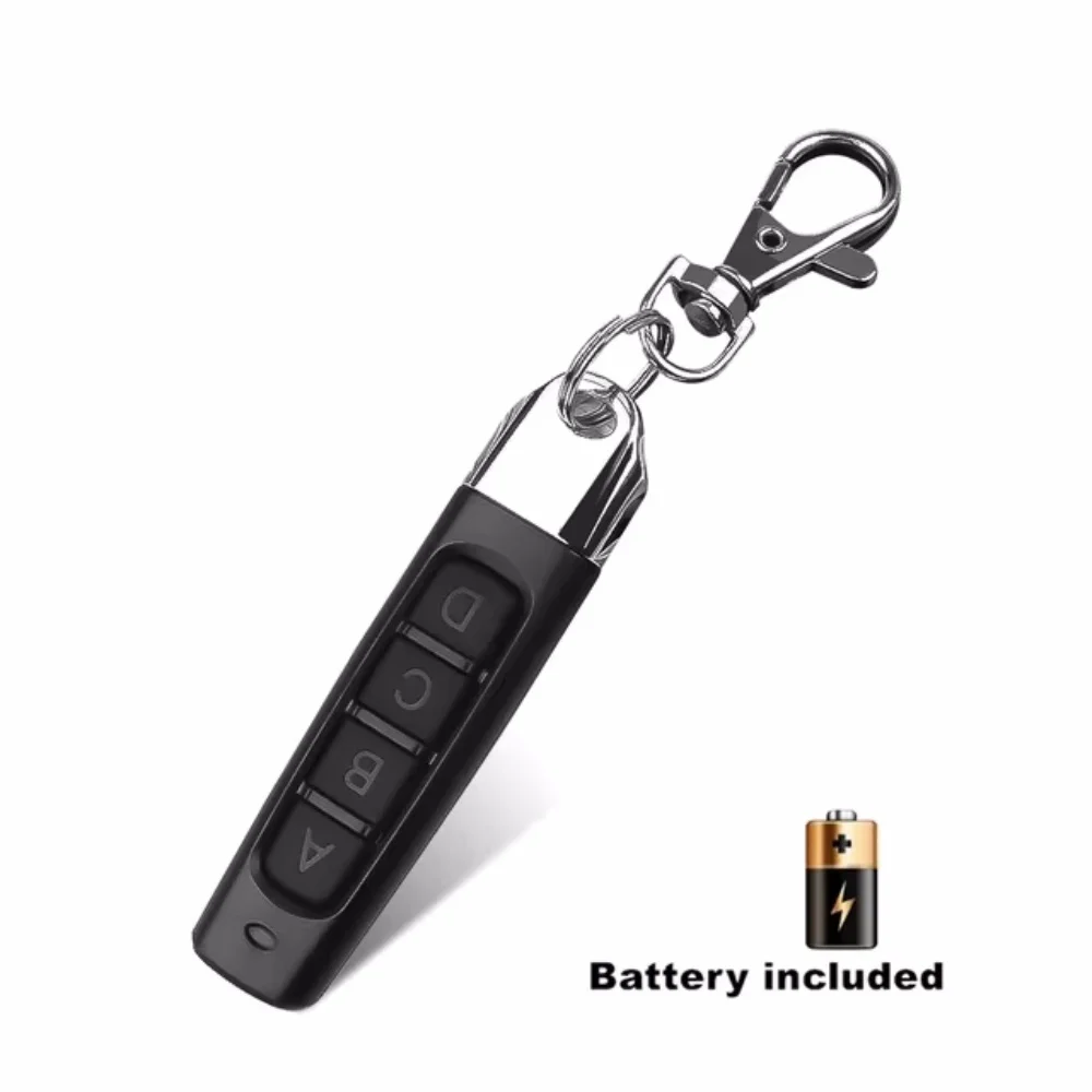 433MHZ Remote Control Duplicator 4 Buttons Garage Gate Door Opener Wireless Remote Control Duplicator Clone Cloning Code Car Key