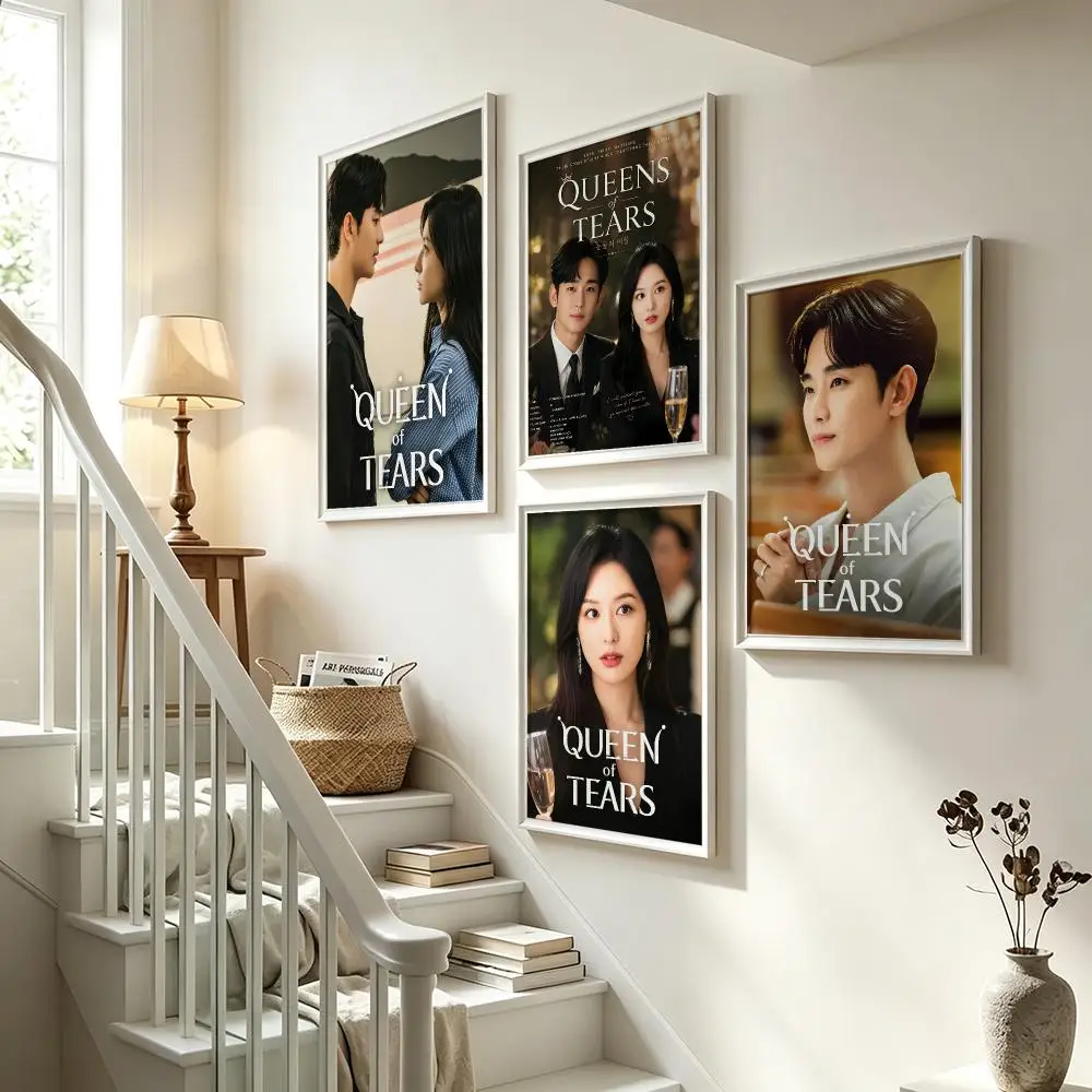 series Queen of Tears Poster Poster HD Waterproof Self-adhesive Art Print Wall Decor for Bedroom Living Room Gift