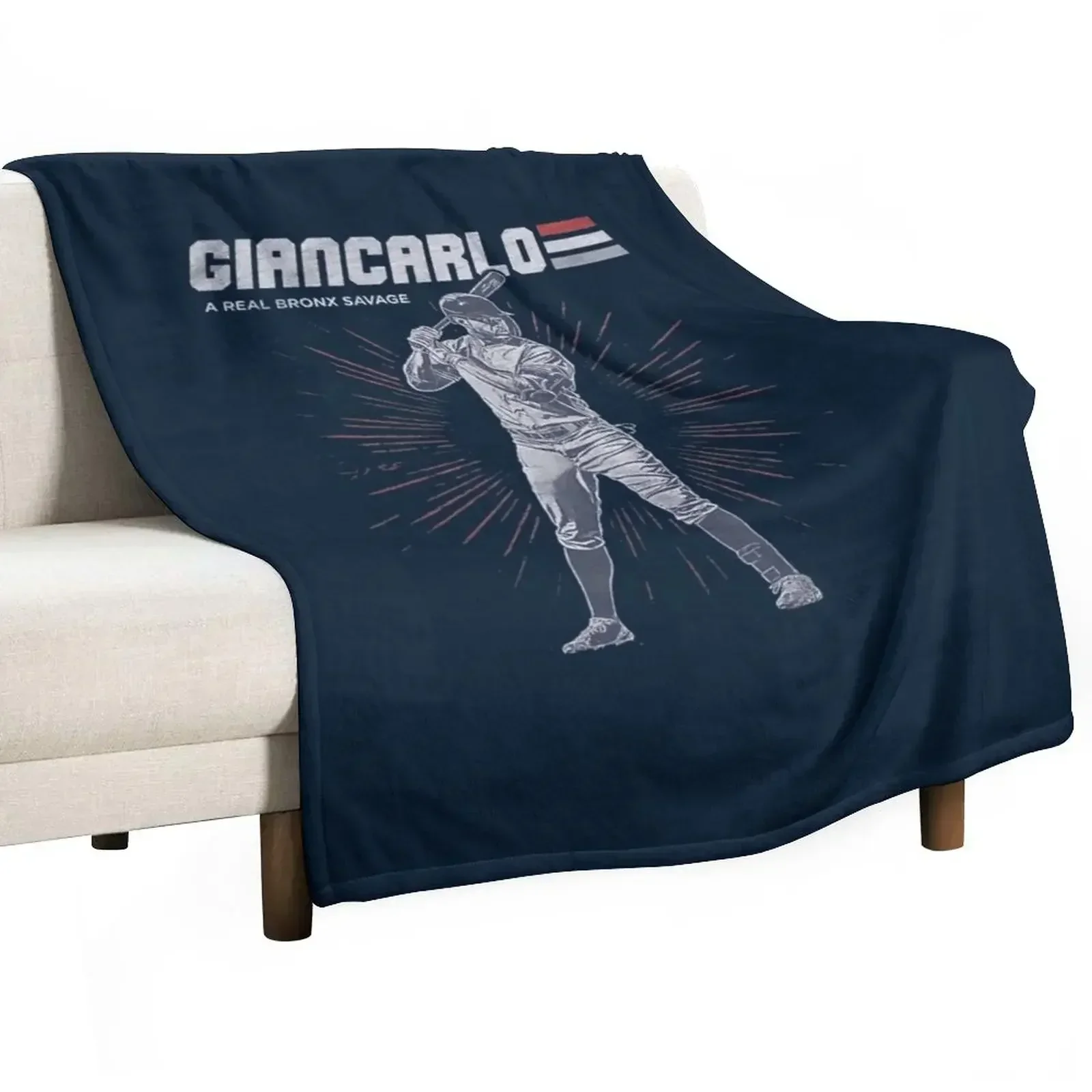 Giancarlo Stanton Throw Blanket Beautifuls Luxury Thicken Blankets