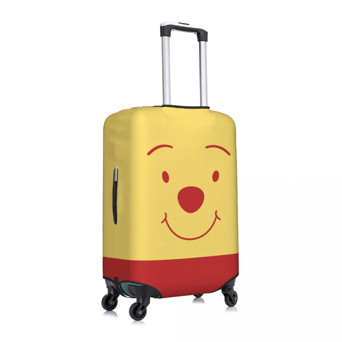 Custom Winnie The Pooh Luggage Cover Protector Cute Travel Suitcase Covers for 18-32 Inch