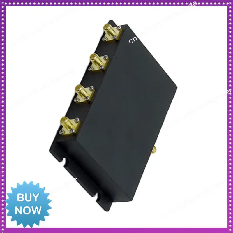 

Hot Ltem 4-Way Power Splitter Divider 800-2700Mhz With SMA Female Connector For Enhanced Mobile Signals And Wifi Coverage