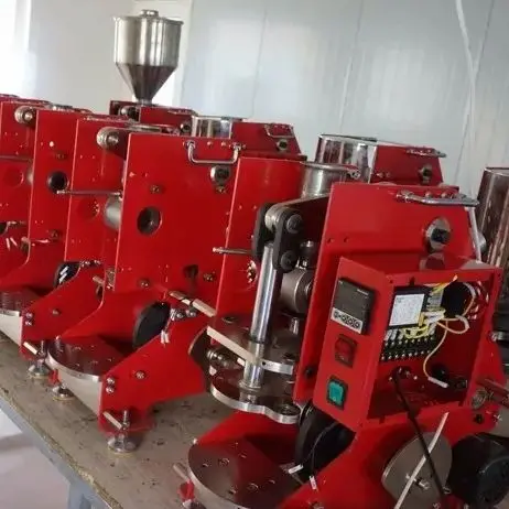 Rice Cake Popping Maker Automatic Puffed Puffing Rice Cracker Forming Machine