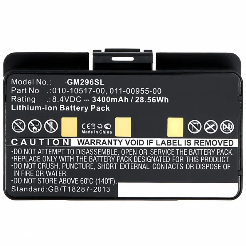 High Quality 010-10517-00 GPS Navigator Battery 8.4V 3400mAh for Garmin EGM478,GPSMAP 276 296 376 378 396 478 495 496 276c 376C