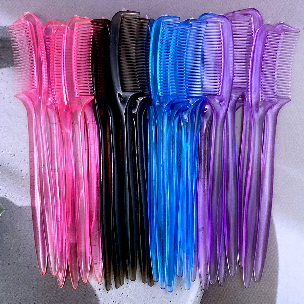 Eyelash Extension Doll Eye - 25/50/100pcs Mini Comb For Eyelash Extension