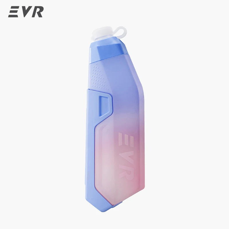 EVR 610ml Aerodynamische Fahrrad-Trinkflasche Aero-Radflasche & Flaschenhalter-Kombination Aerodynamische Rennflaschen für Rennräder