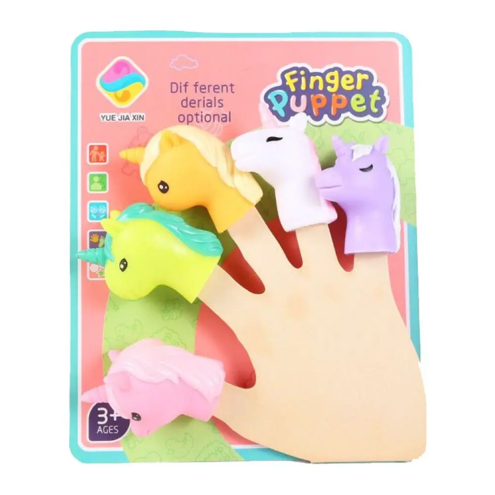 Handpuppen Cartoon Fingerpuppe Gummi Fingerpuppe Mini Tier Handpuppe Mini Funky Puppe Fingerpuppe Spielzeug Set