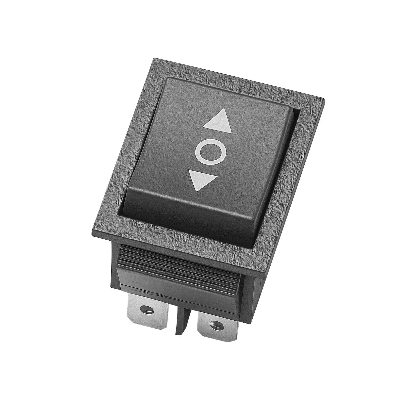 

Rocker Switch, 6 Pin Momentary DPDT Rocker Switch, 3-Position (ON)-Off-(ON) Polarity Reversing Switch AC 250V/16A 125V/ 20A for