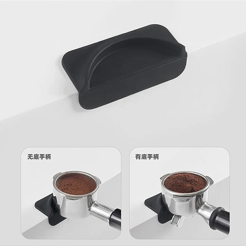 Thicken Silicone Tampers Mat Corner Mat Espresso Non-slip Press Powder Pad For 51/54/58mm Portafilter Barista Tools WDT Tools