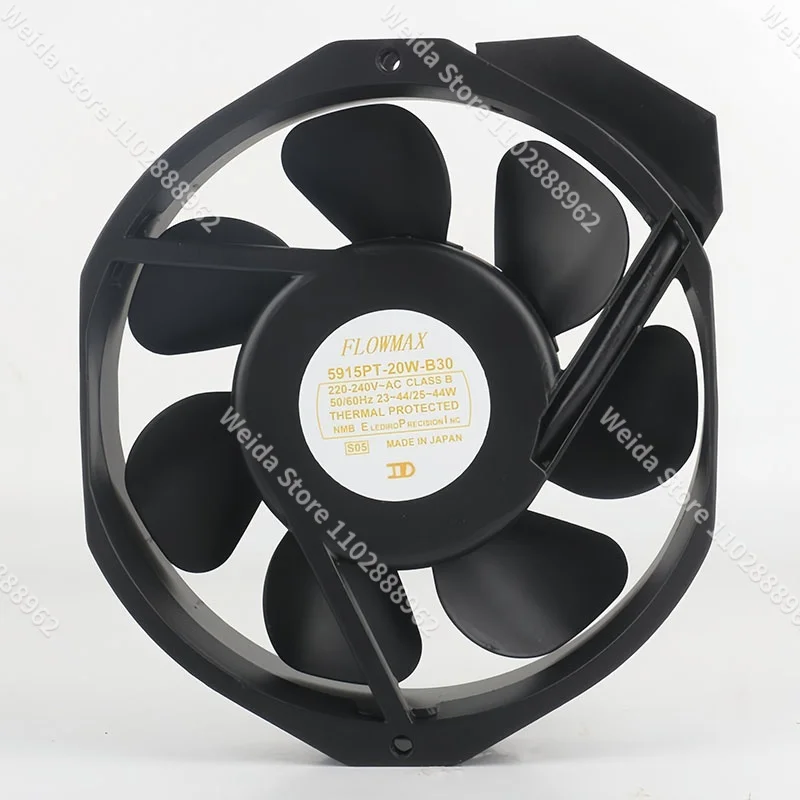 Cooling fan Original NMB AC220-240V 23-44/25-44W DC EC 17238 172X150X38mm 17CM Device Cabinet 5915PT-20W-B30