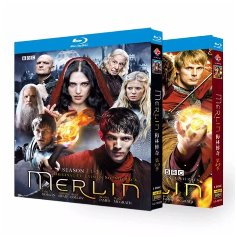 Merlin Staffel 1-5 Blu-ray-Disc